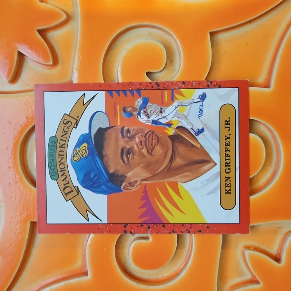 1989 Donruss Diamond Kings Ken Griffey, Jr. Card #4